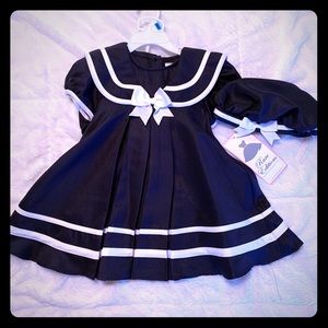 NWT Baby Sailor Dress 3 Piece Set